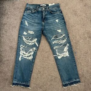 ZARA ripped jeans